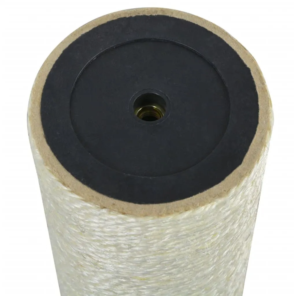 vidaXL Cat Scratching Post 8x15 cm 8 mm Beige
