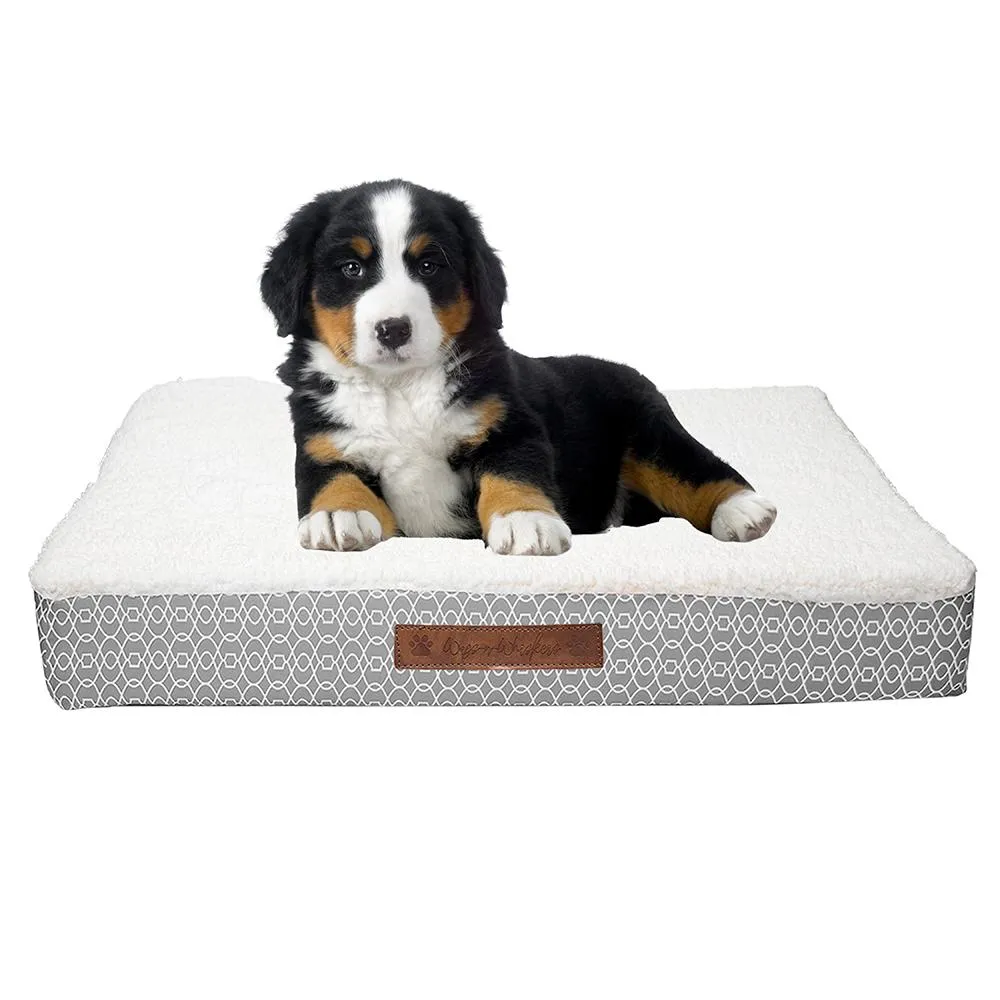 Wags & Whiskers Memory Foam Pet Bed - Assorted Styles