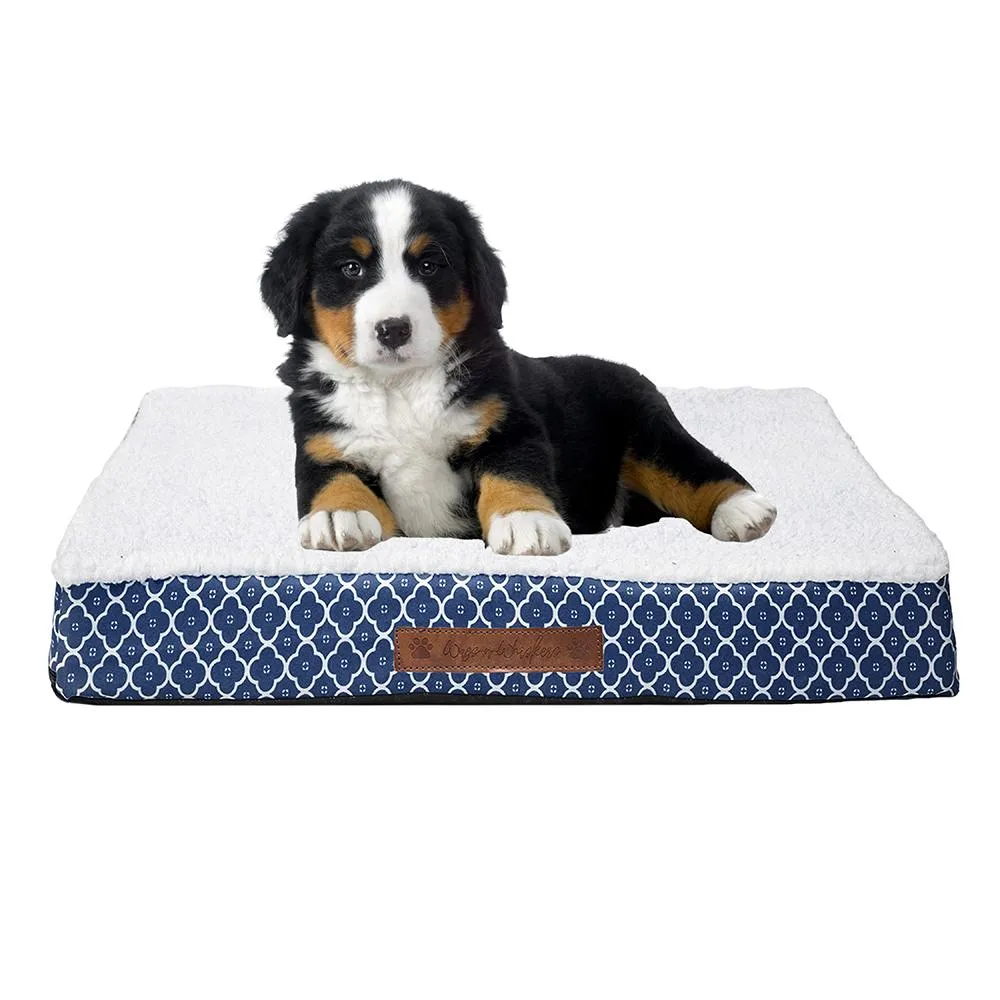 Wags & Whiskers Memory Foam Pet Bed - Assorted Styles