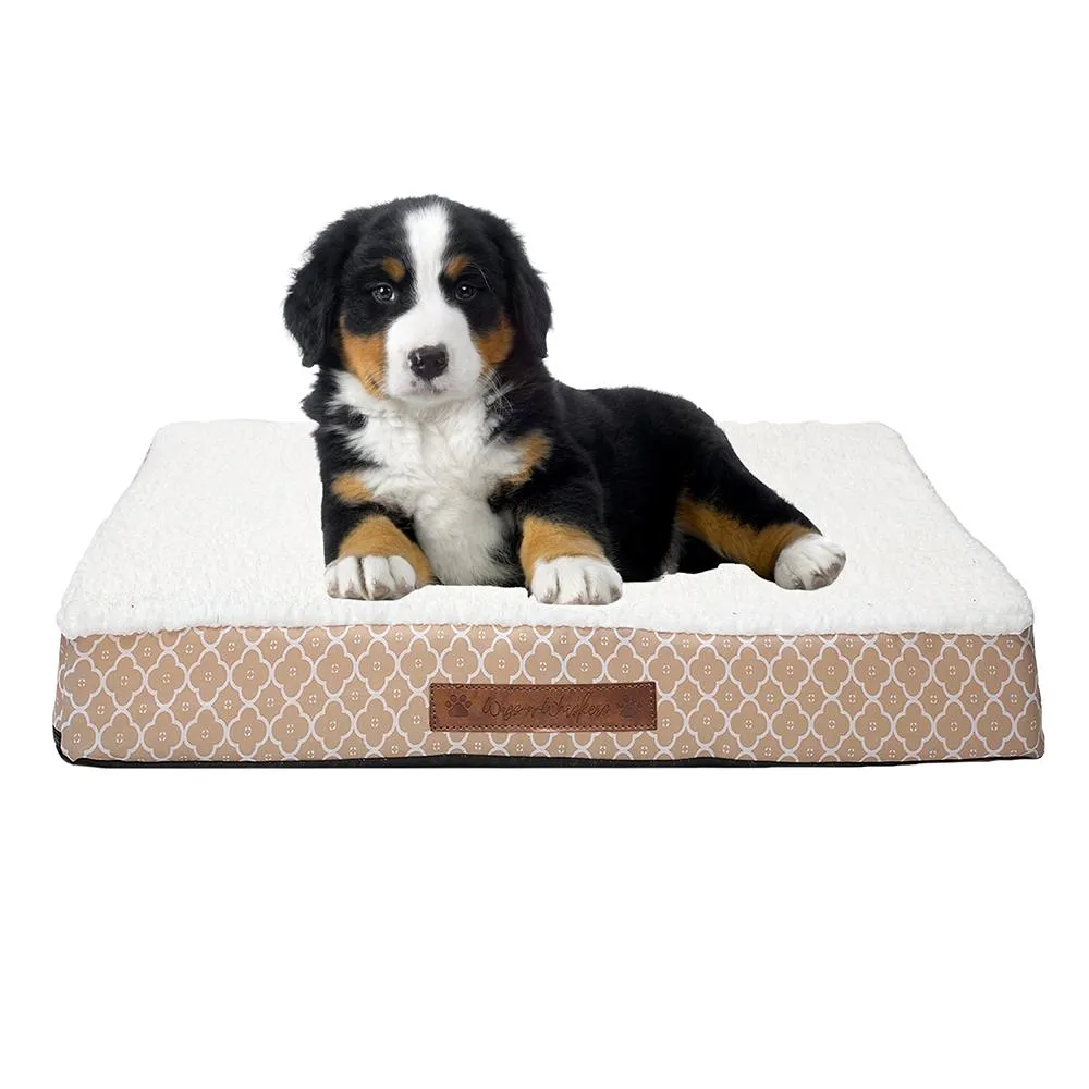 Wags & Whiskers Memory Foam Pet Bed - Assorted Styles