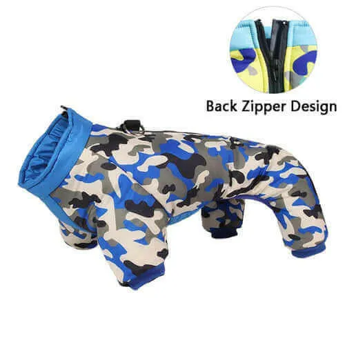 Winter Warm Thicken Pet Dog Jacket Waterproof Dog Clothes For Small