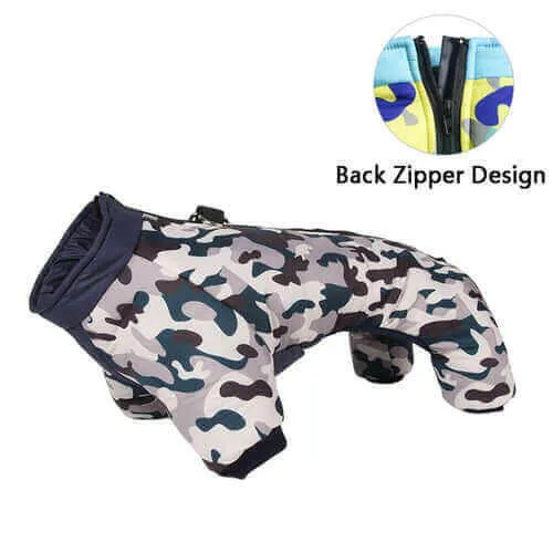 Winter Warm Thicken Pet Dog Jacket Waterproof Dog Clothes For Small