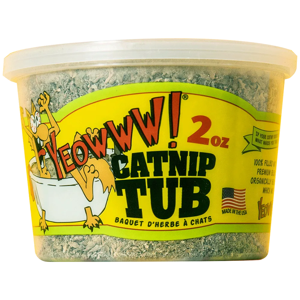 Yeowww! Organic Catnip Tubs 2oz
